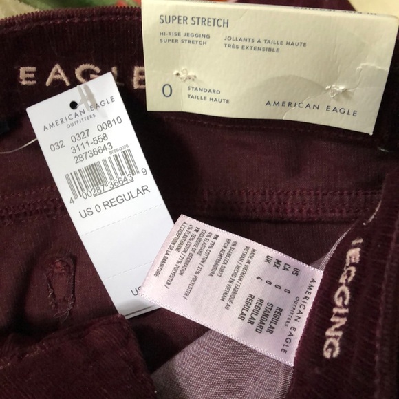 HIGH-WAISTED CORDUROY JEGGING - Picture 7 of 7